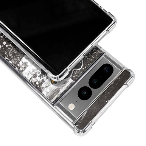 NHL Pittsburgh Penguins Frozen Google Pixel 7 Pro Clear Case